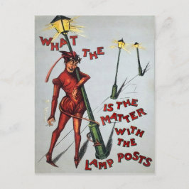 ヴィンテージ飲デビル ポストカード