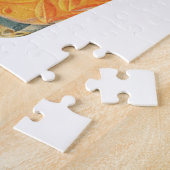 ヴィンテージ飲料、グラス・オブ・オレンジジュース朝食 ジグソーパズル (側面)