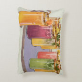 ヴィンテージ飲料、トレイにキューブを付けて飲む アクセントクッション (裏面(縦))