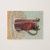 ヴィンテージ飲料・飲料、サングリア投手 ジグソーパズル (横)