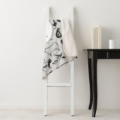 ヴィンテージ飼育動物コラ素朴ージ シェルパブランケット (インサイチュ)