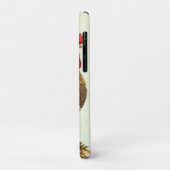 ヴィンテージ飼育動物ニワトリ誇りを持ったコ Case-Mate iPhoneケース (裏面/左)