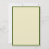 ヴィンテージ飾のクリスマスツリーとパパ (裏面)