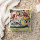 ヴィンテージ飾ケーキの場面 クッション (ブランケット)