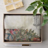 ヴィンテージ飾完全クリスマスツリー 薄葉紙 (ギフト)