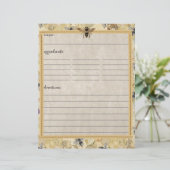 ヴィンテージ養蜂家のレシピ挿入 (スタンド正面)