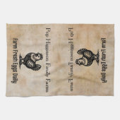 ヴィンテージ養鶏場 キッチンタオル (横)