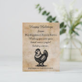 ヴィンテージ養鶏場 シーズンポストカード (スタンド正面)