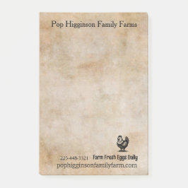 ヴィンテージ養鶏場 ポストイット