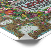 ヴィンテージ香料エキスAd ポスター (角)