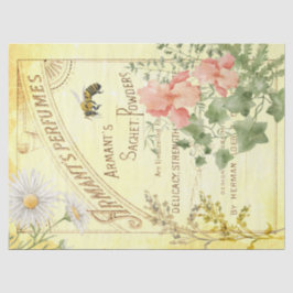 ヴィンテージ香水とフローラビーデカップティッシュPa 薄葉紙