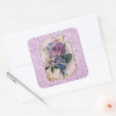 ヴィンテージ香水の広告シール スクエアシール (封筒)