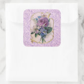 ヴィンテージ香水の広告シール スクエアシール (バッグ)