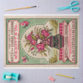 ヴィンテージ香水エフエマデコップティッシュ 薄葉紙 (クラフト)