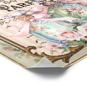 ヴィンテージ香水ボトルバラスフランスのクリプトポスター ポスター (角)