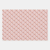 ヴィンテージ香水ボトル誕生日又は任意の大事な行事 ラッピングペーパーシート (正面3)