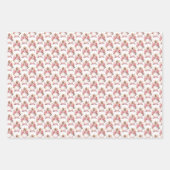 ヴィンテージ香水ボトル誕生日又は任意の大事な行事 ラッピングペーパーシート (正面2)