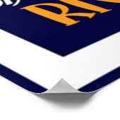 ヴィンテージ香港オリエントのリビエラを参照 ポスター (角)