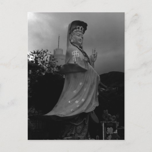 ヴィンテージ香港リパルスベイクウンヤム像 ポストカード (正面)