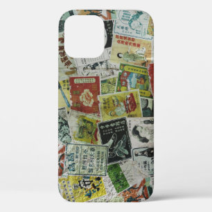ヴィンテージ香港広告ウォール。 iPhone 12ケース