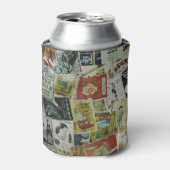 ヴィンテージ香港広告壁。 缶クーラー (缶正面)