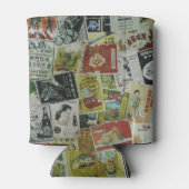 ヴィンテージ香港広告壁。 缶クーラー (裏面)