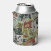 ヴィンテージ香港広告壁。 缶クーラー (缶裏面)