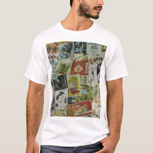 ヴィンテージ香港広告壁。 Tシャツ