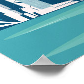 ヴィンテージ香港旅行ポスター ポスター (角)