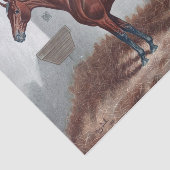 ヴィンテージ馬の安定したデコペ 薄葉紙 (詳細)