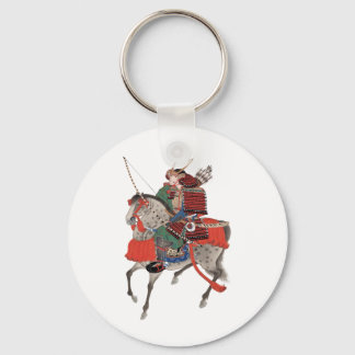 ヴィンテージ馬上の侍c.1878 キーホルダー
