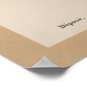 ヴィンテージ馬乗りタックジョッキー ポスター (角)