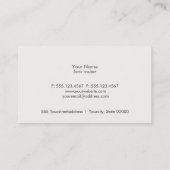 ヴィンテージ馬用エッチング馬車用名刺 名刺 (裏面)