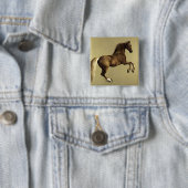 ヴィンテージ馬術:ウィスレジャケット 缶バッジ (インサイチュ)