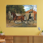 ヴィンテージ馬車絵画車 キャンバスプリント (インサイチュ (リビング))