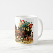 ヴィンテージ馬車 コーヒーマグカップ (正面右)