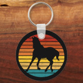ヴィンテージ馬 キーホルダー (正面)
