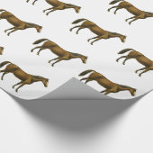 ヴィンテージ馬 ラッピングペーパー (角)