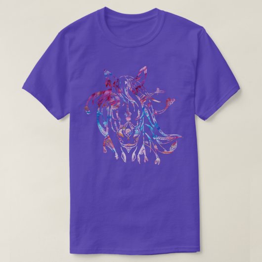 ヴィンテージ馬 Tシャツ (デザイン正面)