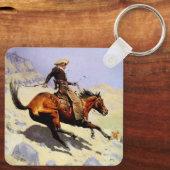 ヴィンテージ騎兵軍隊、ザカウボーイバイレミントン キーホルダー (裏面)