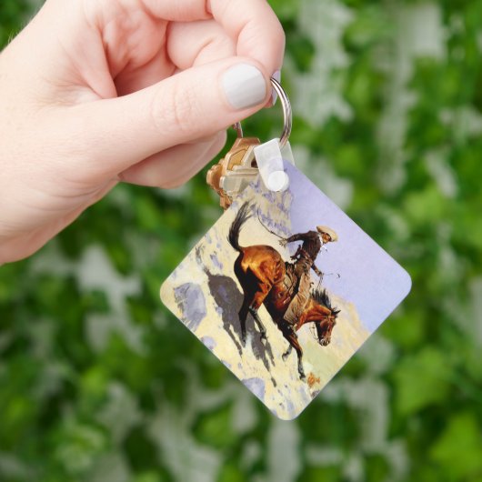 ヴィンテージ騎兵軍隊、ザカウボーイバイレミントン キーホルダー (手)