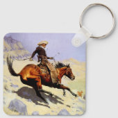 ヴィンテージ騎兵軍隊、ザカウボーイバイレミントン キーホルダー (裏面)