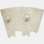 ヴィンテージ骨格こうもりハロウィーンポップコーンボックス フェイバーボックス (見開き)