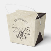 ヴィンテージ骨格こうもりハロウィーン フェイバーボックス (裏面サイド)