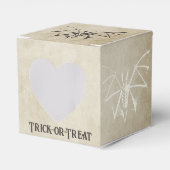 ヴィンテージ骨格こうもりハロウィーン フェイバーボックス (正面サイド)