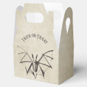 ヴィンテージ骨格こうもりハロウィーン フェイバーボックス (オープン)