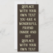 ヴィンテージ骨格イラストレーションエージドお洒落フラット (裏面)