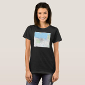 ヴィンテージ高松日本の地図1945 Tシャツ (正面フル)