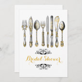 ヴィンテージ高茶場設定 招待状 (正面/裏面)