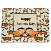 ヴィンテージ髭 ラージペーパーバッグ (正面)